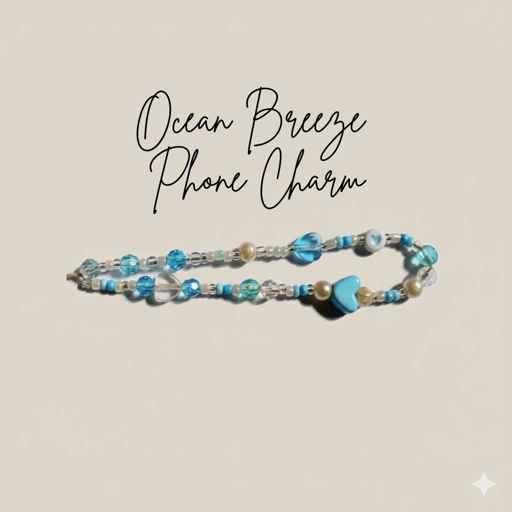 Ocean Breeze Phone Charm
