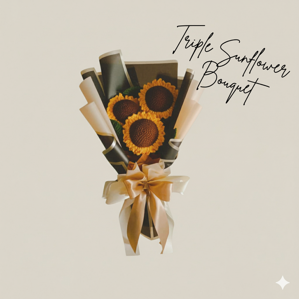 Triple Sunflower Bouquet