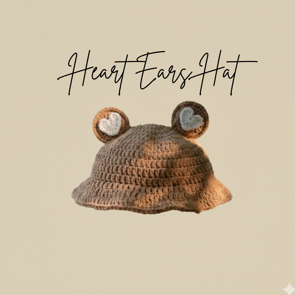 Heart Ear Hat